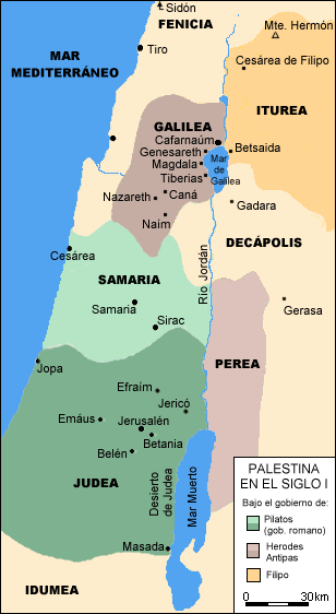 palestina en tiempos de jesus